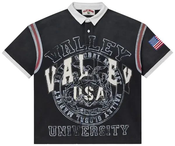 SP12118 Vale Forever Valley USA Rugby 'Black'
