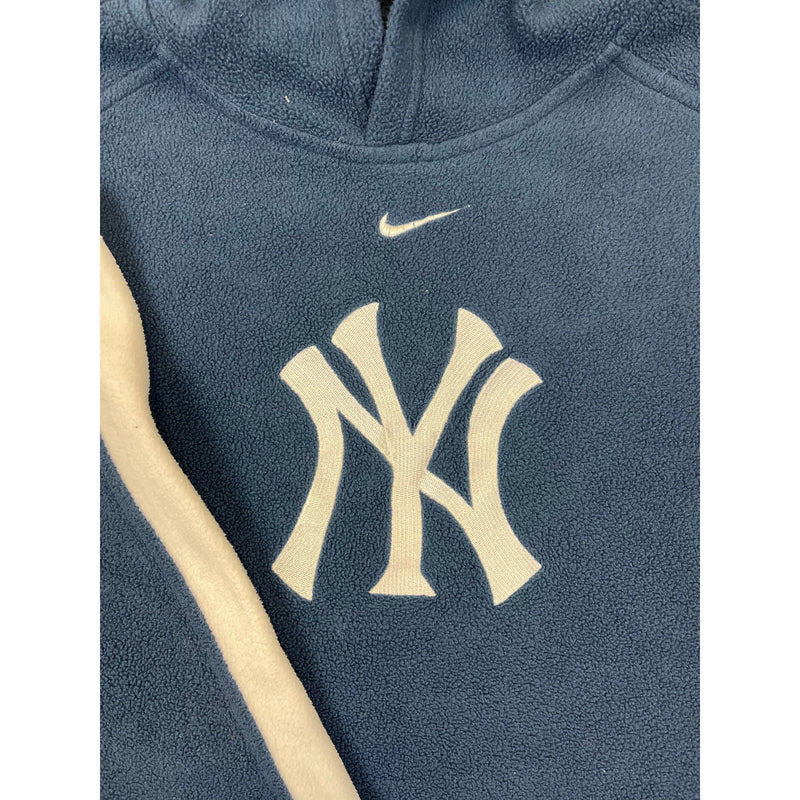 (00s) New York Yankees Nike MLB Mini Center Swoosh Fleece Hoodie