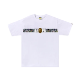 BAPE Floral Camo Tape Tee 'White'