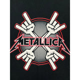 (2006) Metallica 4 Hand Logo Rock Band T-Shirt