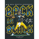 (2005) Ben Roethlisberger 'Back in Black' Steelers T-Shirt