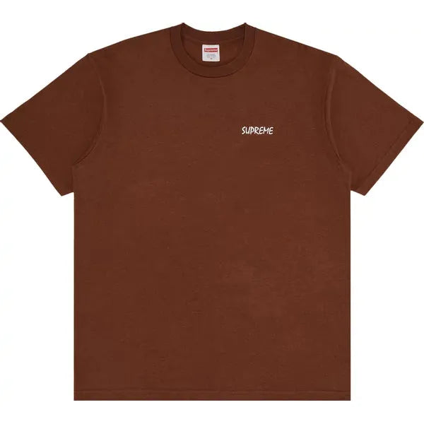 Supreme Black Cat Tee 'Brown'