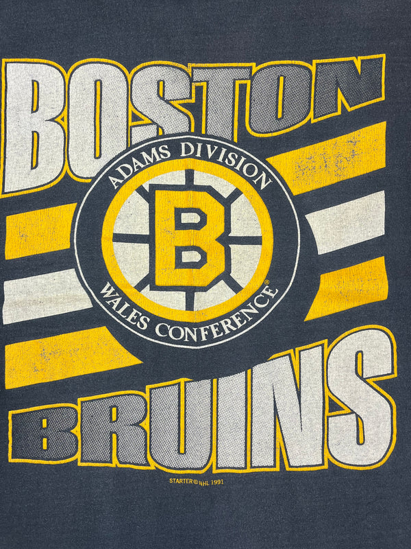 (1991) Boston Bruins NHL Starter Faded T-Shirt