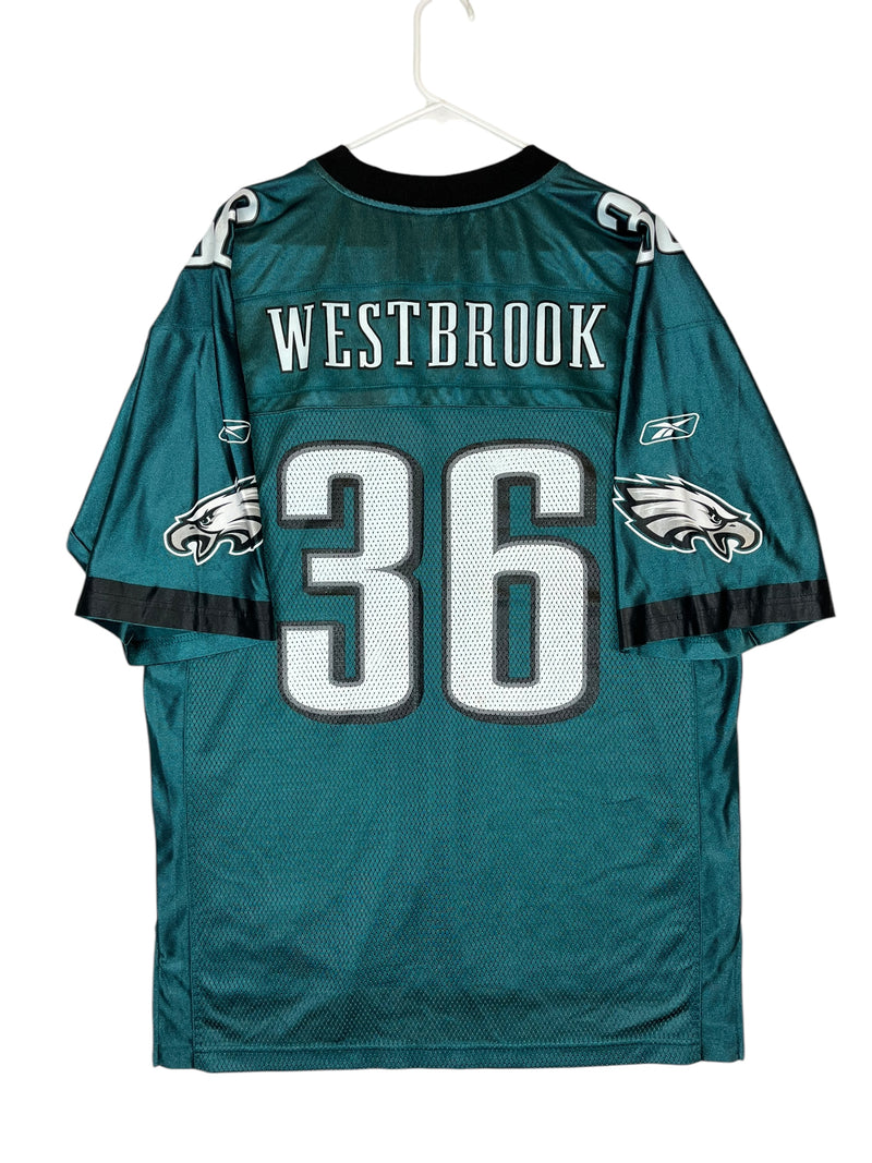 (00s) Brian Westbrook Philadelphia Eagles Midnight Green Jersey