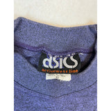 (90s) Asics Purple Sleeve Logo T-Shirt