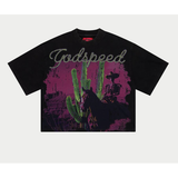 Godspeed WestWorld T-Shirt 'Black Wash'