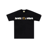 BAPE Floral Camo Tape Tee 'Black'