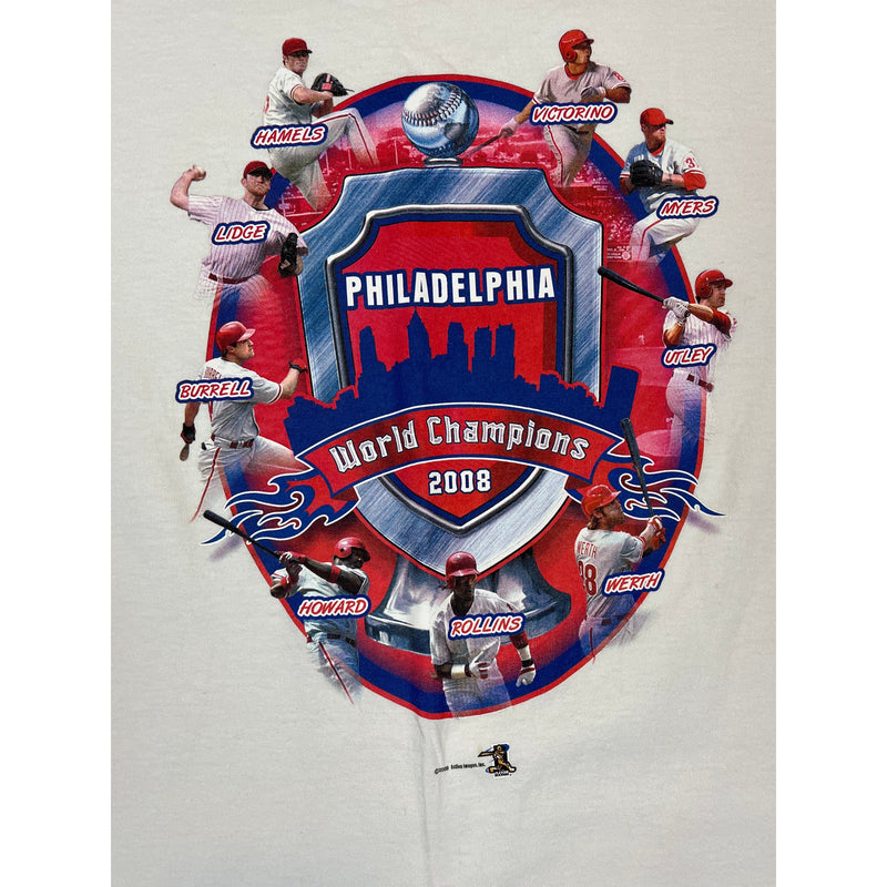 (2008) Philadelphia Phillies World Series Champs Players T-Shirt