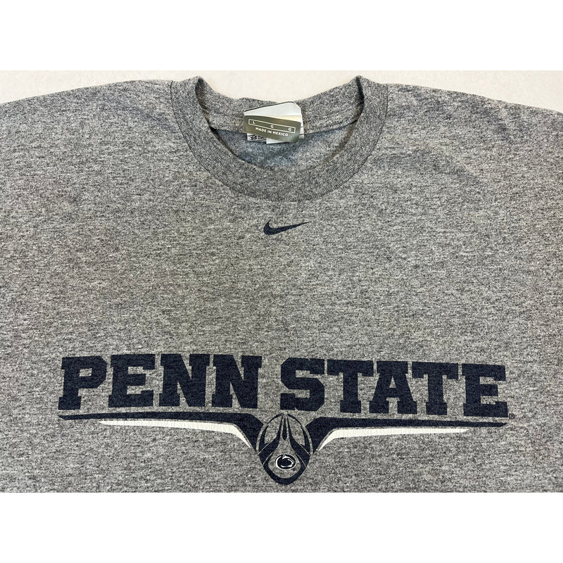 (00s) Penn State University Nike Center Swoosh T-Shirt