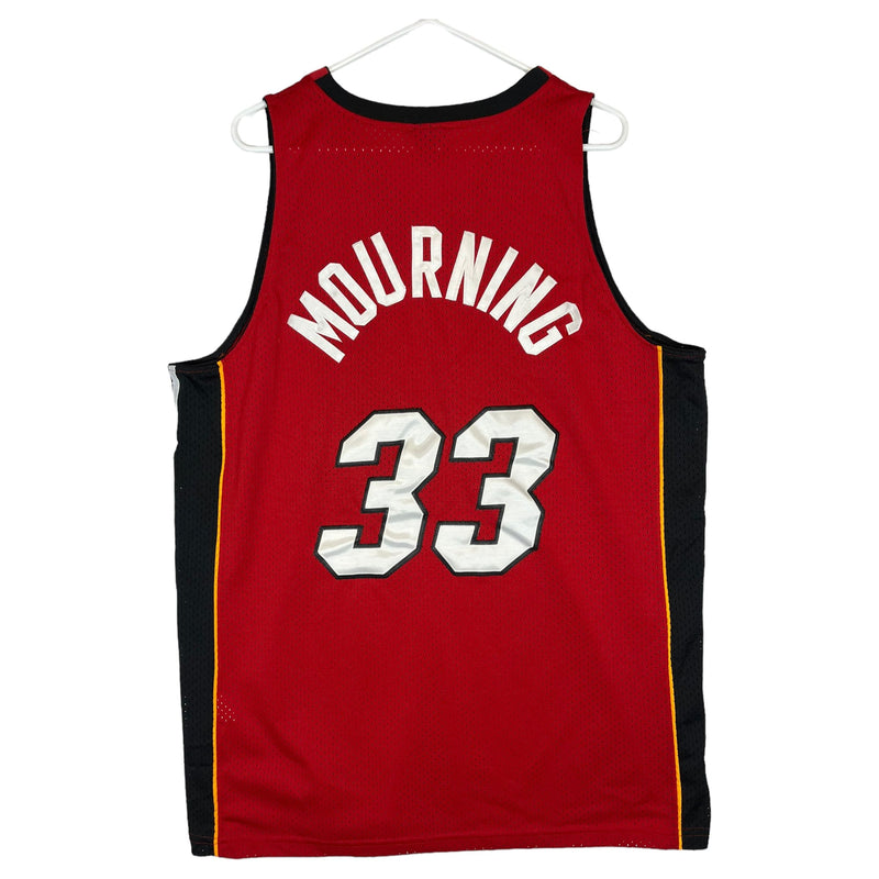 (00s) Alonzo Mourning Miami Heat Red Nike NBA Jersey