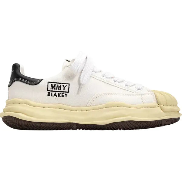 Maison Mihara Yasuhiro Blakey OG Sole Vintage Canvas Low 'White' | Soleply