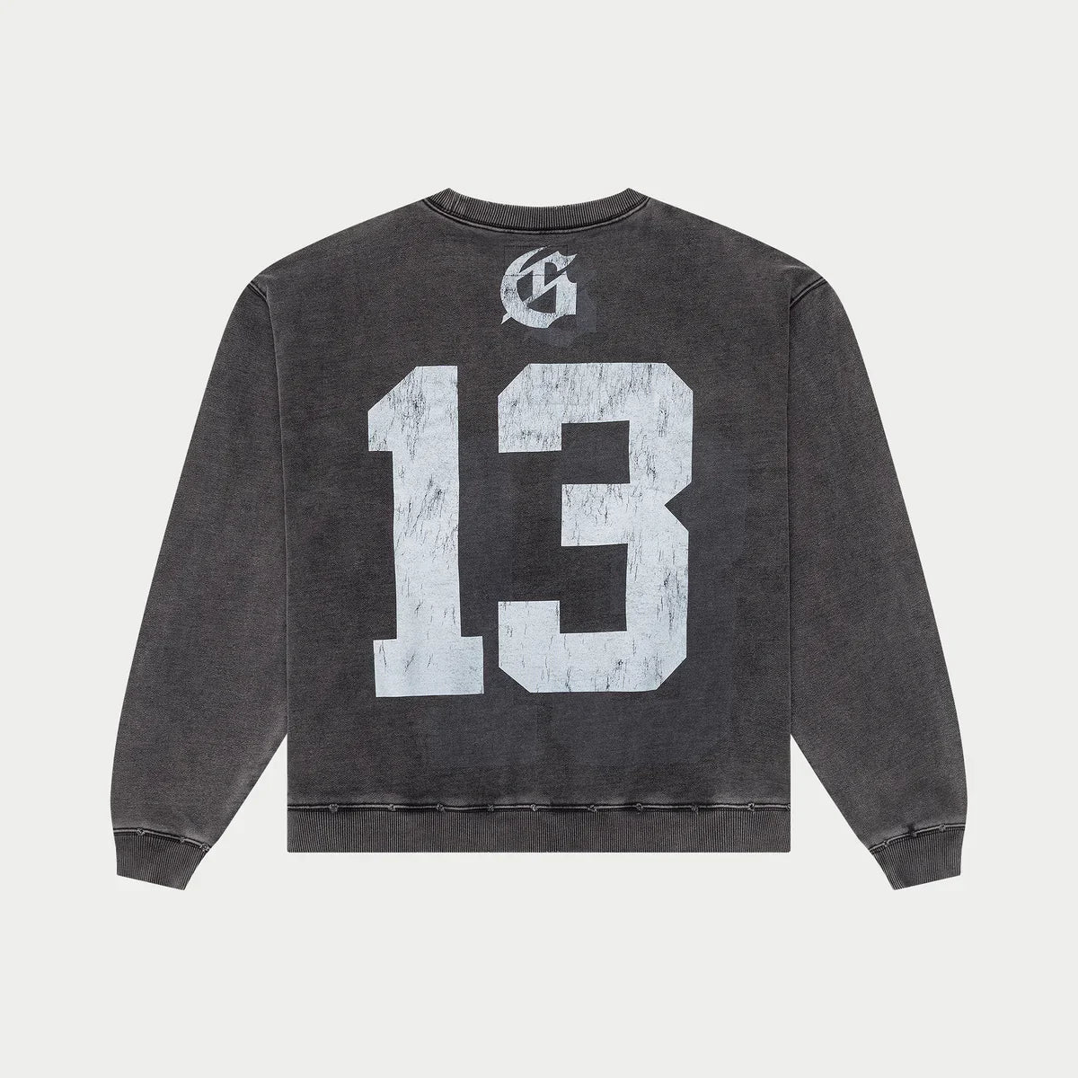 SP3289 Godspeed Seeing Double Sweatshirt Grey Wash