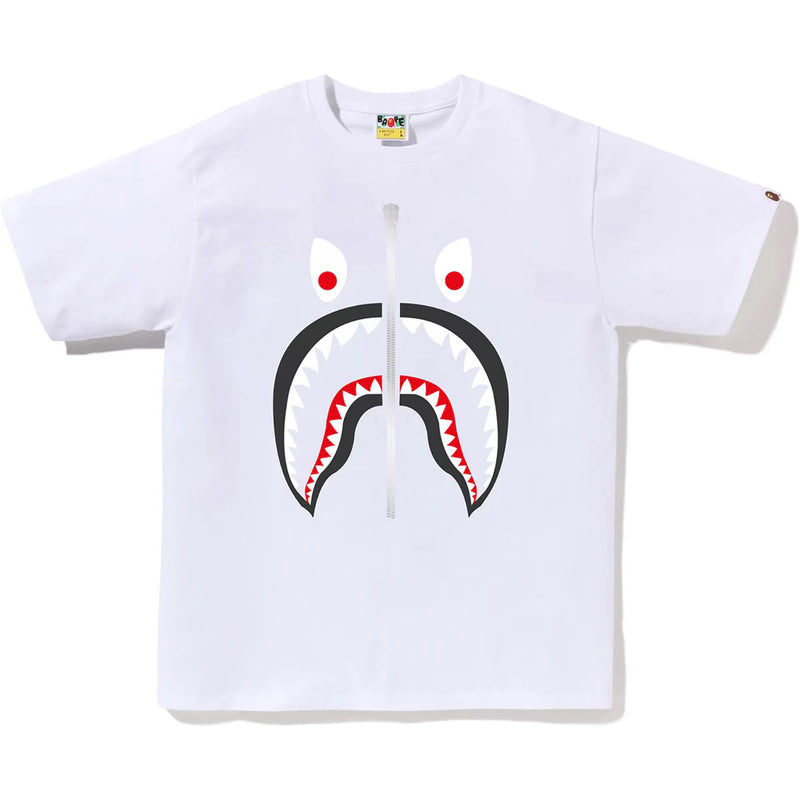 BAPE Mad Shark Tee 'White'