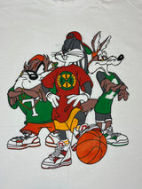 (90s) Bugs Bunny Basketball Looney Tunes Hip Hop T-Shirt