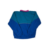 (90s) Reebok Aqua Berry Colorblock Lined Windbreaker