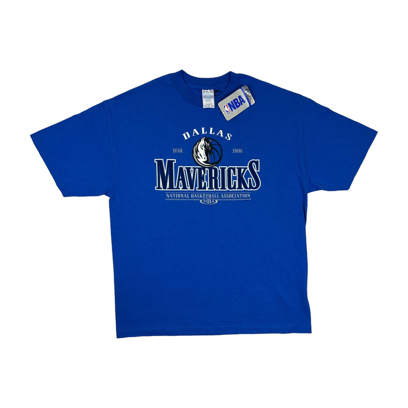 (00s) Dallas Mavericks NBA Basketball Blue T-Shirt w/ Tags