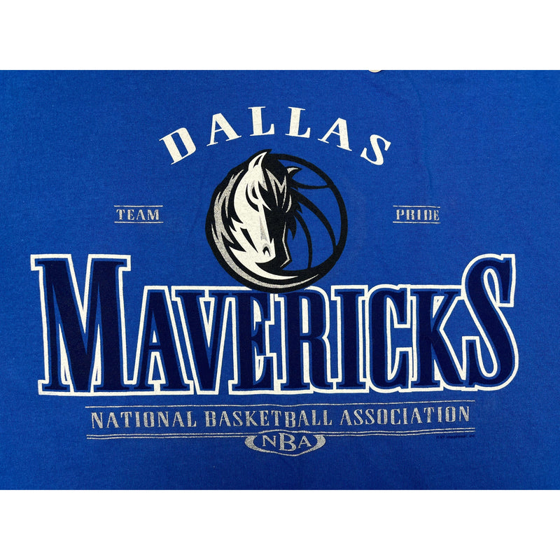 (00s) Dallas Mavericks NBA Basketball Blue T-Shirt w/ Tags