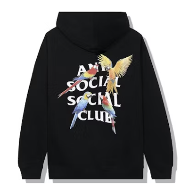 Anti Social Social Club Colombia Hoodie 'Black'