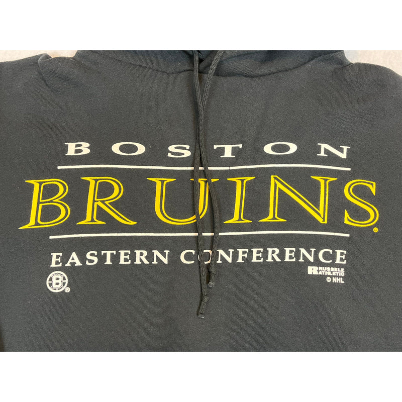 (90s) Boston Bruins NHL Russell Athletic Hoodie