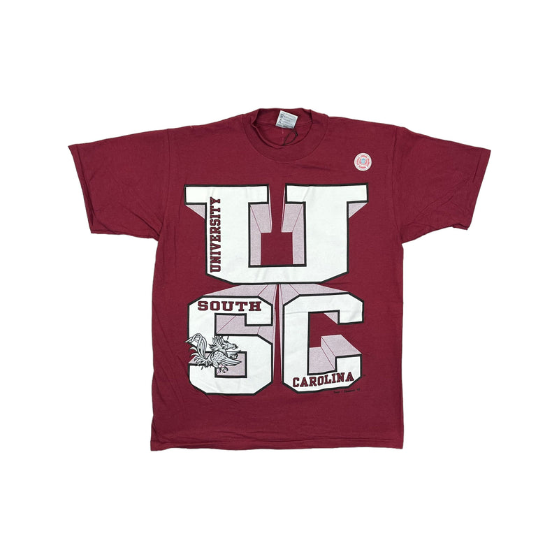 (1993) University of South Carolina Gamecocks NCAA T-Shirt l