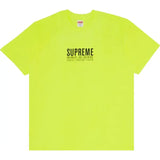 Supreme Paris Tee 'Fluorescent Yellow'