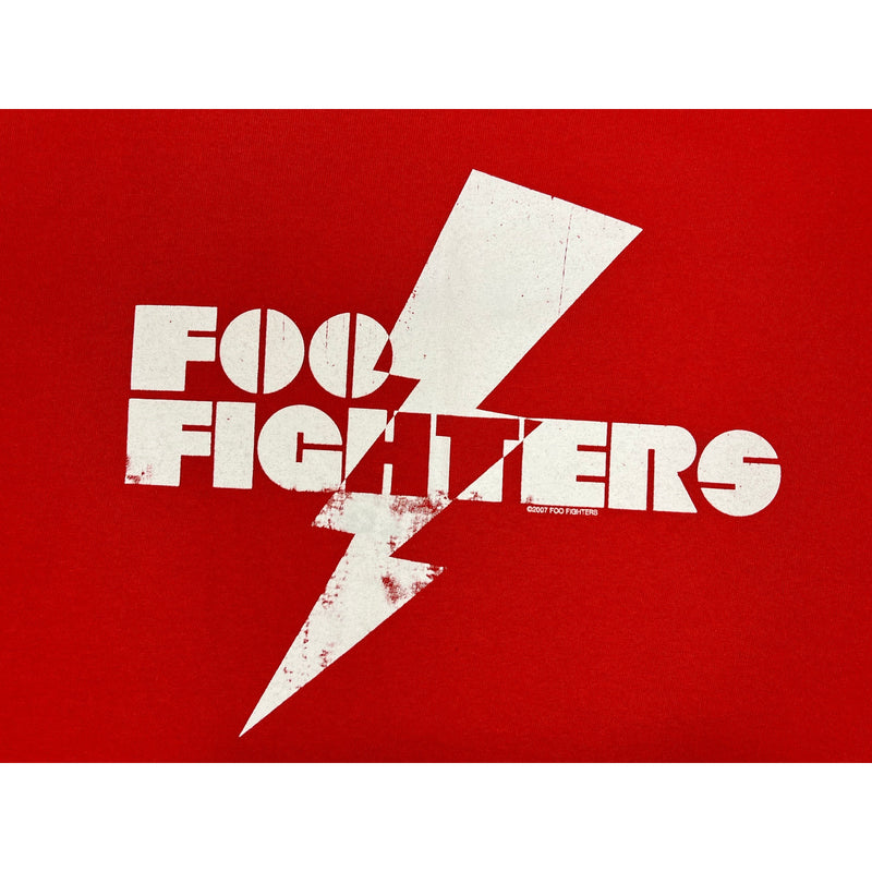 (2007) Foo Fighters Lightning Bolt Band T-Shirt