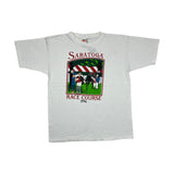 (1996) Saratoga Horse Racing Course Jockey Graphic T-Shirt