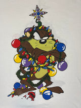 (1993) Tazmanian Devil Looney Tunes Christmas Tree T-Shirt