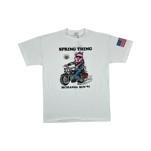 (1991) Motorcycle 'Spring Thing' Hog Chopper T-Shirt