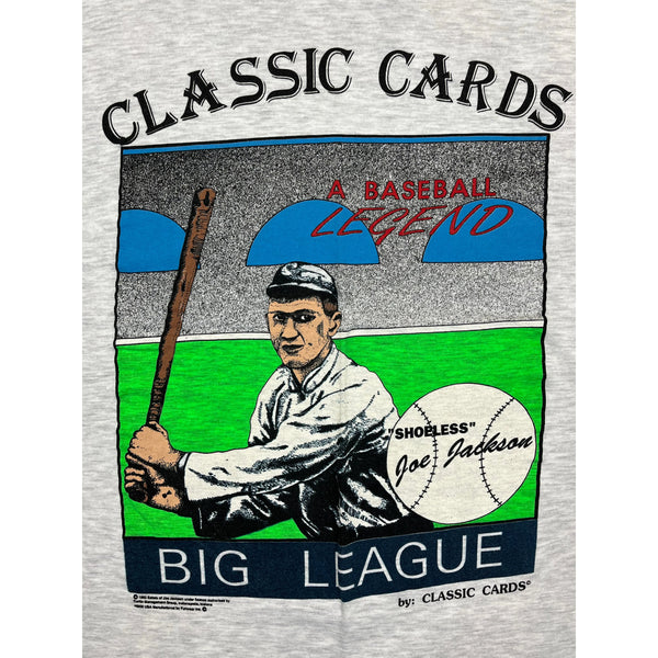 (90s) Shoeless Joe Jackson Classic Cards Baseball T-Shirt