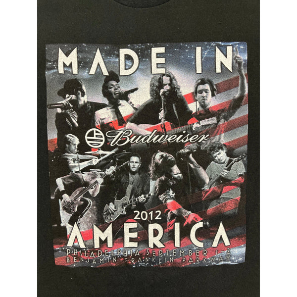 (2012) Made in America Philly Drake Jay-Z Pearl Jam Concert T-Shirt