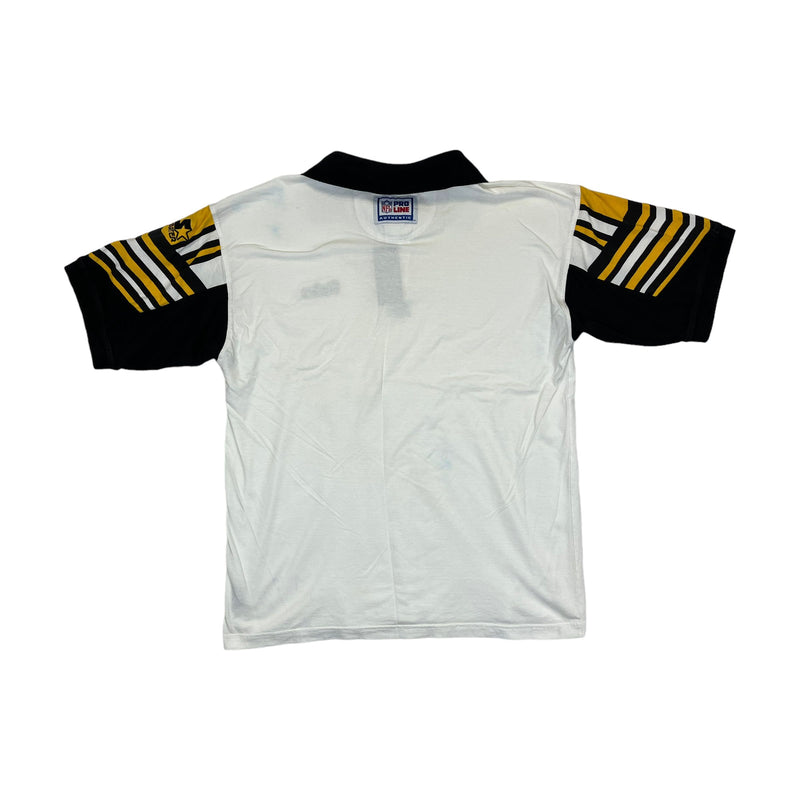 (90s) Pittsburgh Steelers Starter Polo Collared NFL Shirt