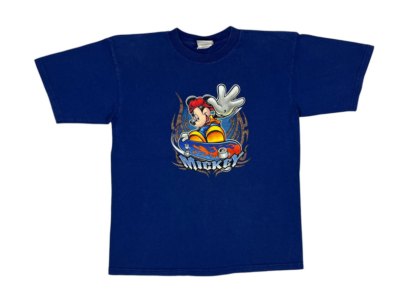 (00s) Mickey Mouse Skating Disney T-Shirt