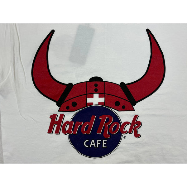 (90s) Hard Rock Cafe Copenhagen Viking Helmet T-Shirt