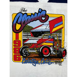 (1986) The Classic, Calistoga California Sprint Car Racing Jersey T-Shirt m