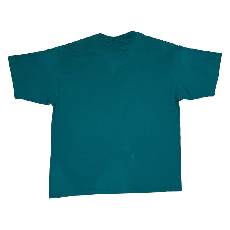 (00s) Philadelphia Eagles Midnight Green Embroidered NFL T-Shirt