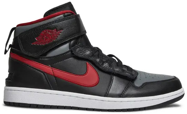SP1151 Air Jordan 1 High FlyEase 'Smoke Grey Gym Red'