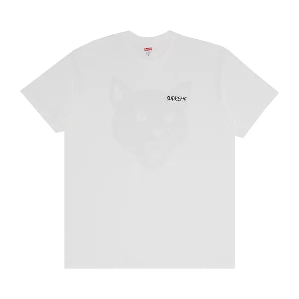 Supreme Black Cat Tee 'White'