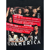 (2012) Made in America Philly Drake Jay-Z Pearl Jam Concert T-Shirt