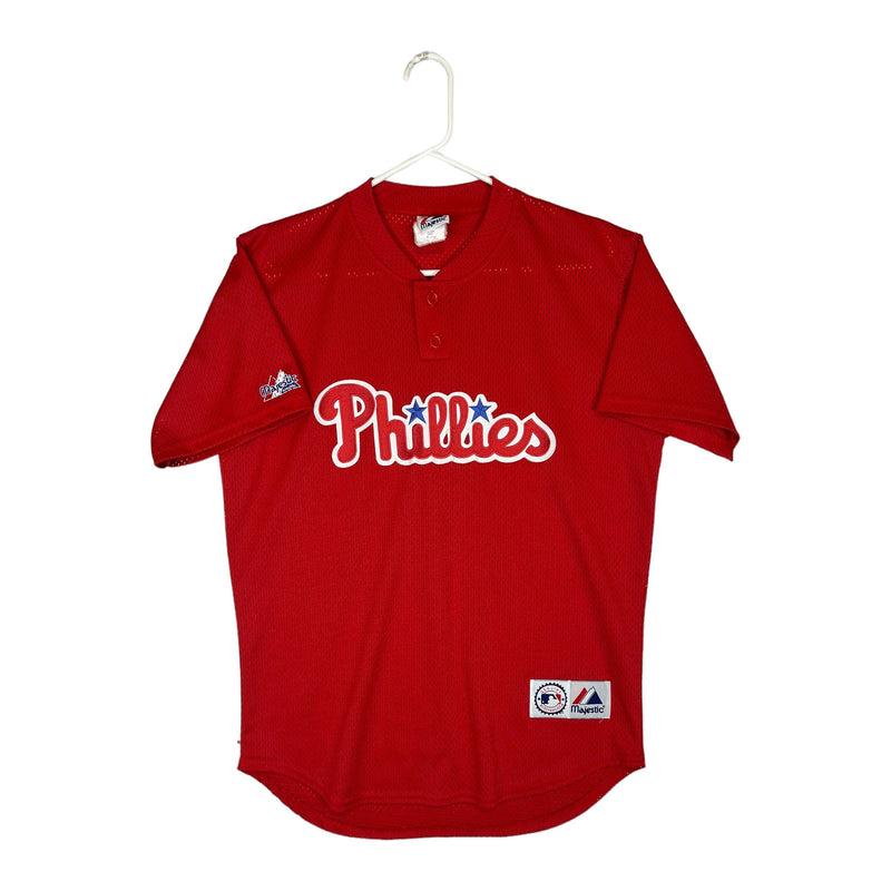 (90s) Philadelphia Phillies Majestic Mesh Practice Jersey