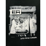 (1996) ER 'Let's Move it People' Hospital TV Show T-Shirt