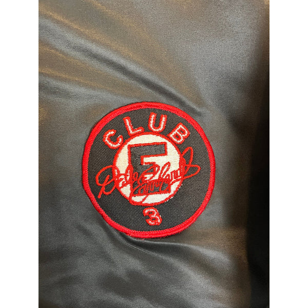 (90s) Dale Earnhardt 'Club E' Official Fan Club Satin Bomber Jacket