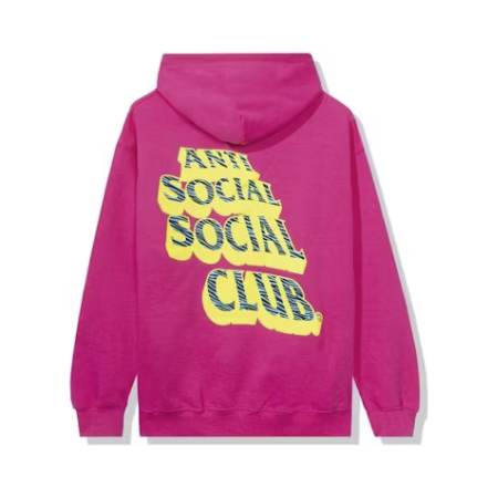 Anti Social Social Club Costumes Hoodie 'Hot Pink'