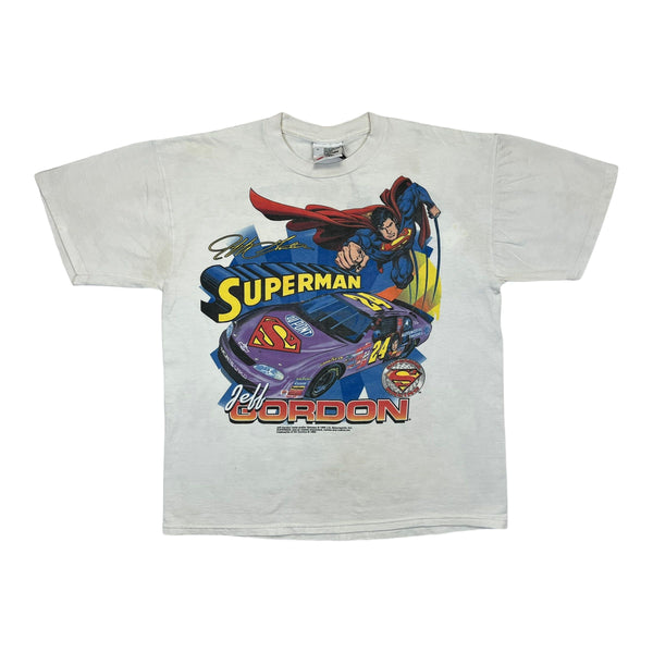 (1999) Superman Jeff Gordon Nascar Racing 'Man of Steel' T-Shirt