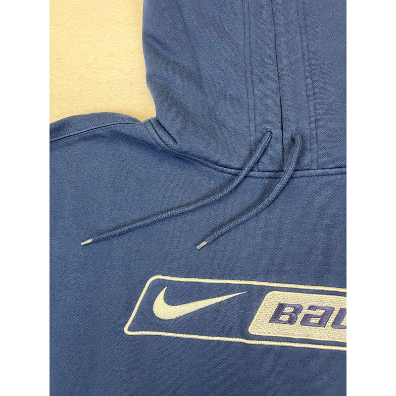 (00s) Nike / Bauer Hockey Embroidered 2005 Navy Hoodie w/ Tags