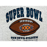 (1996) Super Bowl 30 NFL Textured Football Arizona T-Shirt