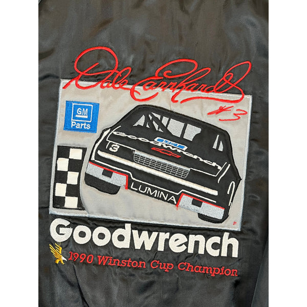 (1990) Dale Earnhardt Chevy Lumina Winston Cup GM Satin Jacket