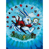 (2014) Alice in Wonderland Liquid Blue Tie Dye Reprint T-Shirt