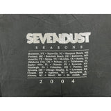 (2004) SevenDust Seasons Rock Album Concert Tour T-Shirt