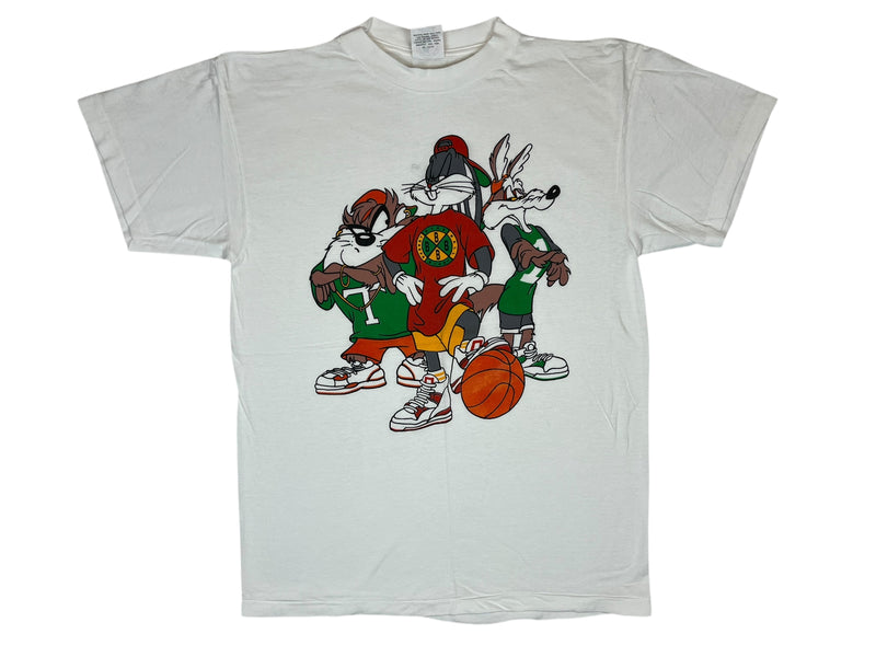 (90s) Bugs Bunny Basketball Looney Tunes Hip Hop T-Shirt